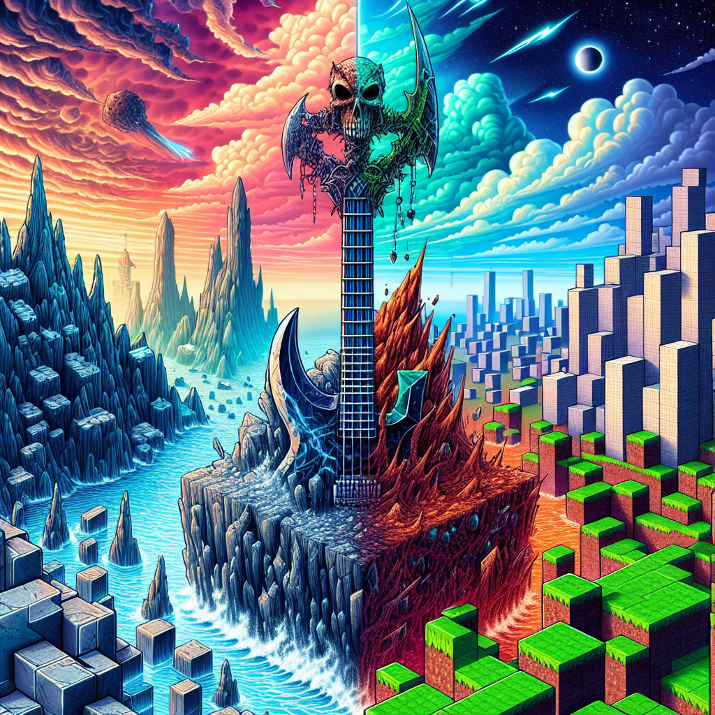 Exploring the Epic Crossover: Brutal Legend Meets Minecraft